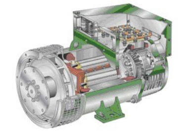 镜湖发电机内部结构图 镜湖发电机内部结构图